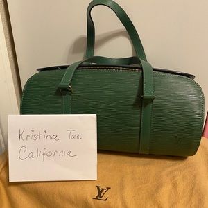❌SOLD❌Green Soufflot Epi Louis Vuitton